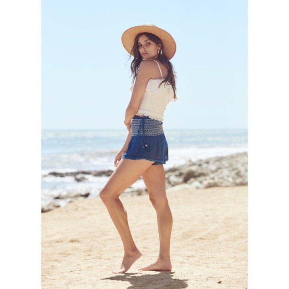 NWT Lost + Wander Navy Sailor Shorts